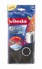 Металлическая губка VILEDA Glitzi Inox, 2 шт цена и информация | Инвентарь для уборки и принадлежности | pigu.lt