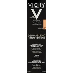 Veido korektorius Vichy Dermablend 3D Correction 55-bronz, 30 ml kaina ir informacija | Makiažo pagrindai, pudros | pigu.lt