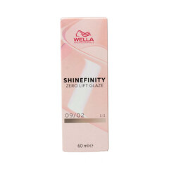 Plaukų dažai wella shinefinity 09/02, 60 ml kaina ir informacija | Plaukų dažai | pigu.lt