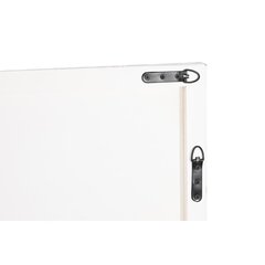 Galvūgalio lenta DKD Home Decor Balta Medžio MDF (180 x 3,5 x 100 cm) kaina ir informacija | Lovos | pigu.lt