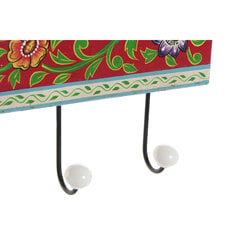 Настенная вешалка DKD Home Decor Керамика Древесина манго (48,5 x 5 x 17,5 cm) цена и информация | Вешалки для одежды | pigu.lt