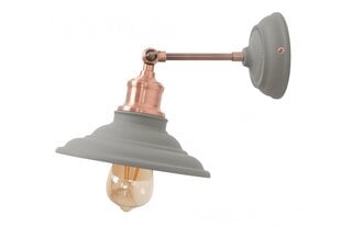 Sieninis šviestuvas LORET, 20.6 cm, grey 7826 цена и информация | Настенные светильники | pigu.lt