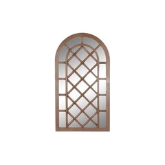 Настенное зеркало DKD Home Decor 78,5 x 2,5 x 78,5 cm Позолоченный Коричневый Алюминий Древесина манго цена и информация | Зеркала | pigu.lt