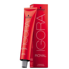 Ilgalaikiai dažai igora royal schwarzkopf n 8-65, 60 ml kaina ir informacija | Plaukų dažai | pigu.lt