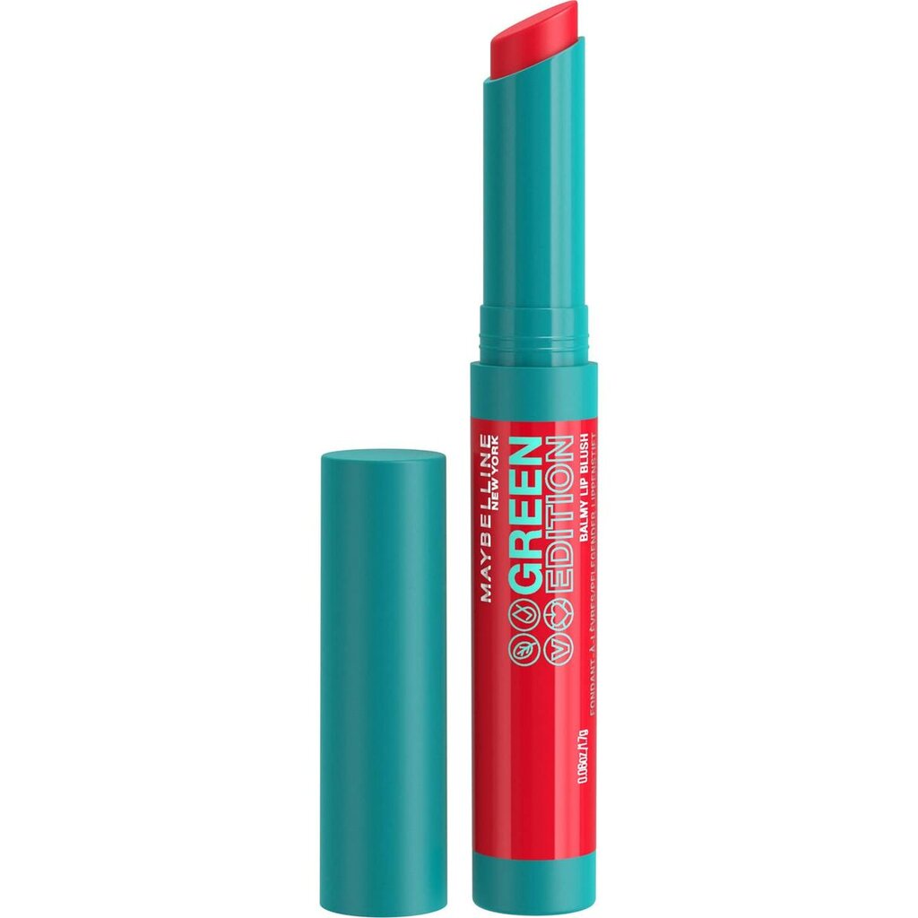 Spalvotas lūpų balzamas Maybelline Green Edition 04-flare 1,7 g цена и информация | Lūpų dažai, blizgiai, balzamai, vazelinai | pigu.lt