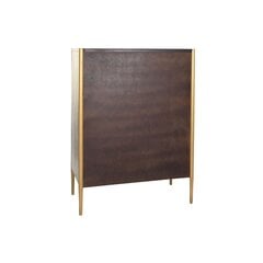 Устройство DKD Home Decor Чёрный Металл Деревянный (80 x 40 x 120 cm) цена и информация | Витрины, серванты | pigu.lt