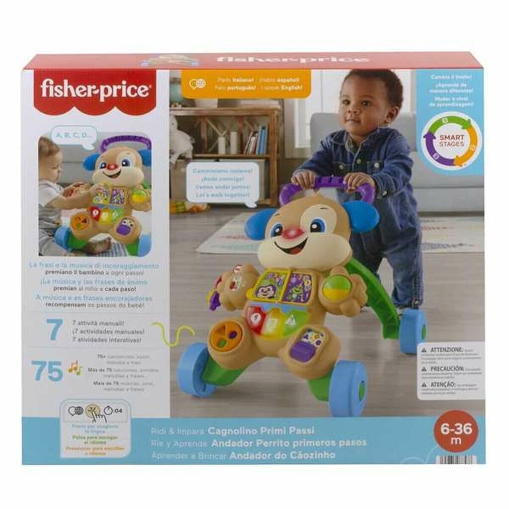 Interaktyvus stumdukas Fisher Price Smart Stages цена и информация | Žaislai kūdikiams | pigu.lt