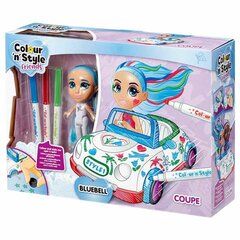 Кукла Goliath Colour 'N Style Coupe, 32 x 9,5 x 24 cm цена и информация | Игрушки для девочек | pigu.lt