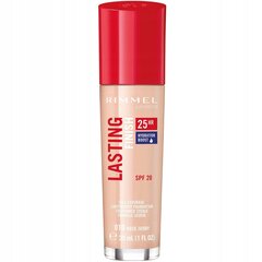 Тональный крем Rimmel London Lasting Finish 25hr SPF20 30 мл, 010 Light Porcelain цена и информация | Пудры, базы под макияж | pigu.lt