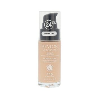 Makiažo pagrindas normaliai ir sausai veido odai Revlon ColorStay Makeup SPF20 30 ml 110 Ivory kaina ir informacija | Makiažo pagrindai, pudros | pigu.lt