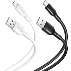 USB laidas - USB tipas C XO 1 m GREITAS Įkrovimas 2.1A (3 vnt) цена и информация | Кабели для телефонов | pigu.lt
