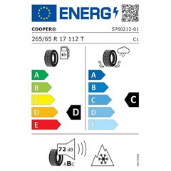 Visureigio padanga Cooper DISCOVERER AT/3 SPORT-2 265/65TR17 kaina ir informacija | Cooper Apranga, avalynė, aksesuarai | pigu.lt