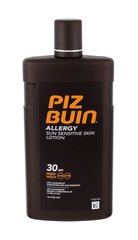 Защитный лосьон от солнца для чувствительной кожи Piz Buin Allergy SPF30 400 мл цена и информация | Кремы от загара | pigu.lt