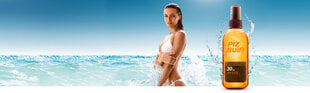 Purškiamas apsauginis losjonas Piz Buin Wet Skin Transparent SPF 30, 150 ml kaina ir informacija | Kremai nuo saulės | pigu.lt