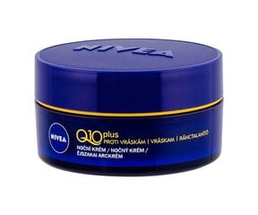 Ночной крем для лица Nivea Q10 Plus 50 мл цена и информация | Кремы для лица | pigu.lt