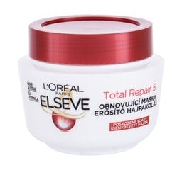 Atkuriamoji plaukų kaukė pažeistiems plaukams Loreal Paris Elseve Total Repair Regenerating Hair Mask, 300 ml kaina ir informacija | Priemonės plaukų stiprinimui | pigu.lt