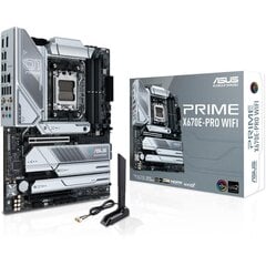 Asus Prime X670E-Pro WiFi, Socket AM5, ATX, Wifi, DDR5 kaina ir informacija | Pagrindinės plokštės | pigu.lt