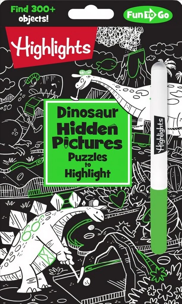Dinosaur Hidden Pictures Puzzles to Highlight kaina ir informacija | Knygos paaugliams ir jaunimui | pigu.lt