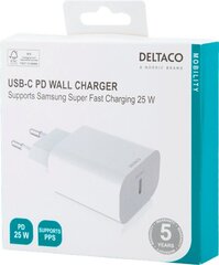 Deltaco Wall Charger kaina ir informacija | Krovikliai telefonams | pigu.lt