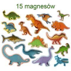 Magnetukų rinkinys Big Dinosaurs MV 6032-06 цена и информация | Развивающие игрушки | pigu.lt