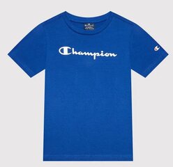 CHAMPION ДЕТСКАЯ ФУТБОЛКА 305365*BS025, ультрамарин 8054112599329 цена и информация | Рубашки для мальчиков | pigu.lt