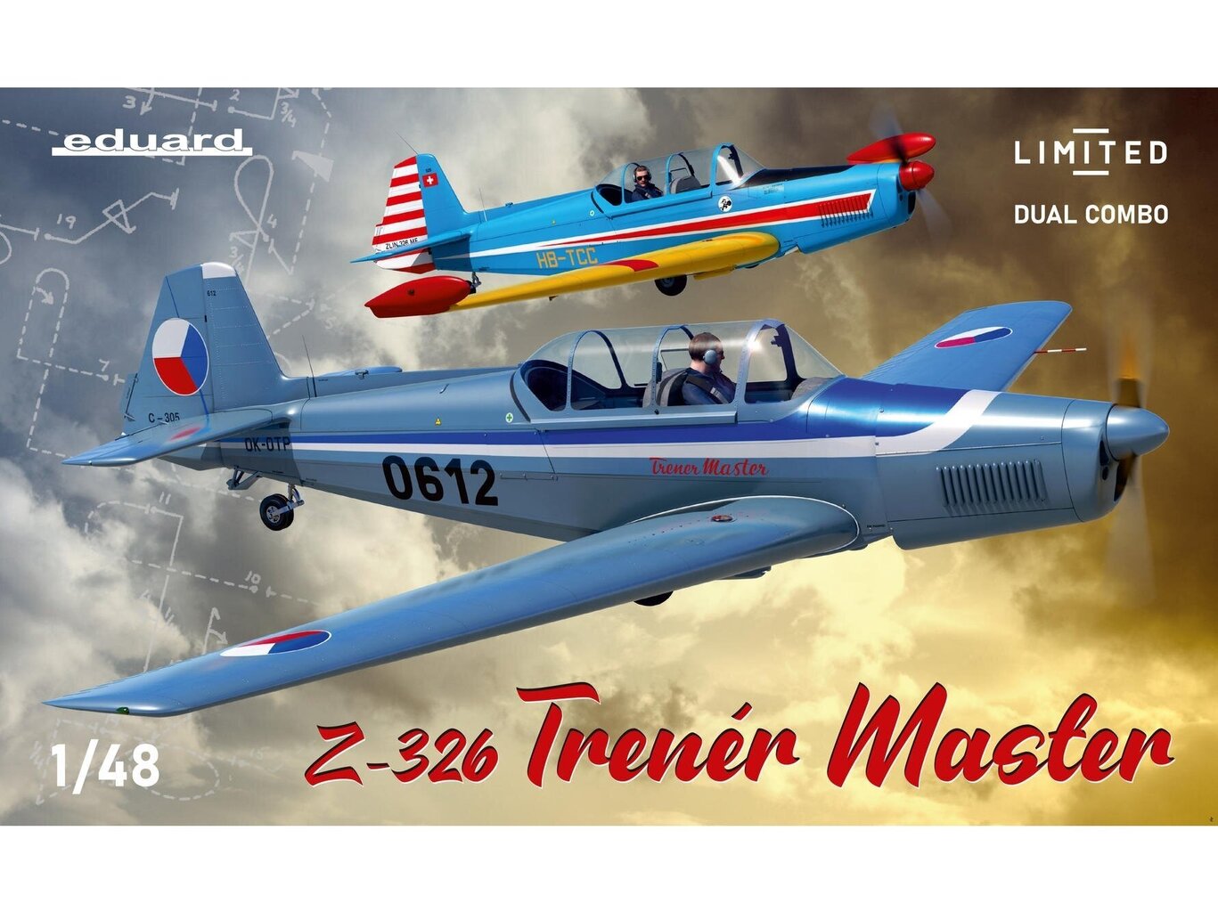 Surenkamas modelis Eduard, Z-326 Trener Master, 1/48, 11167 kaina ir informacija | Konstruktoriai ir kaladėlės | pigu.lt