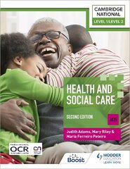 Level 1/Level 2 Cambridge National in Health & Social Care (J835): Second Edition цена и информация | Книги для подростков  | pigu.lt