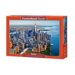 Castorland dėlionė Sunset over Manhattan 500 det kaina ir informacija | Dėlionės (puzzle) | pigu.lt