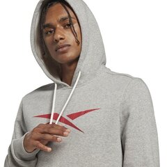 RI FLEECE HOOD REEBOK  for Men's Grey HS0043 HS0043 цена и информация | Мужские толстовки | pigu.lt