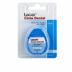 Зубная нить Lacer (50 m) Мята цена и информация | Зубные щетки, пасты | pigu.lt