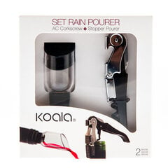 Набор аксессуаров для вина Koala rain, 2 шт. цена и информация | Кухонная утварь | pigu.lt