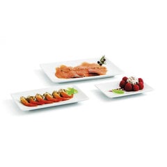 Тарелка Quid Gastro Fun Маленький Керамика Белый (16,5 x 9,5 x 2 см) (Pack 6x) цена и информация | Посуда, тарелки, обеденные сервизы | pigu.lt
