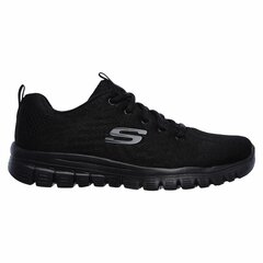 Женские спортивные кроссовки Skechers 12615-BBK цена и информация | Спортивная обувь, кроссовки для женщин | pigu.lt