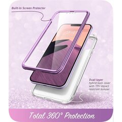 Supcase Cosmo iPhone 13/14 Marble Purple kaina ir informacija | Telefono dėklai | pigu.lt