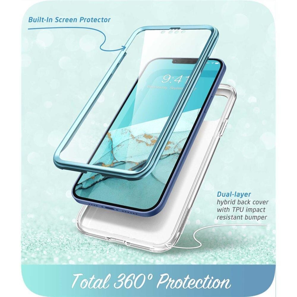 Supcase Cosmo iPhone 14 Plus Blue kaina ir informacija | Telefono dėklai | pigu.lt
