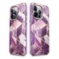 Supcase Cosmo iPhone 14 Pro Max Marble Purple kaina ir informacija | Telefono dėklai | pigu.lt