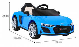 Одноместный электромобиль Audi R8 LIFT, синий цена и информация | Электромобили для детей | pigu.lt