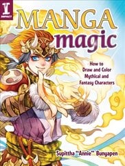 Manga Magic: How to Draw and Color Mythical and Fantasy Characters kaina ir informacija | Knygos apie meną | pigu.lt