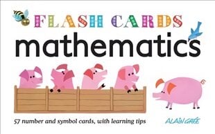 Mathematics - Flash Cards: 56 Word and Number Cards, with Learning Tips kaina ir informacija | Knygos mažiesiems | pigu.lt