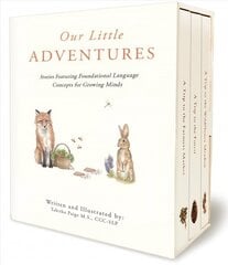 Our Little Adventure Series: A Modern Heirloom Books Set Featuring First Words and Language Development цена и информация | Книги для самых маленьких | pigu.lt