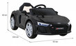Vienvietis elektromobilis Audi R8 LIFT, juodas kaina ir informacija | Elektromobiliai vaikams | pigu.lt