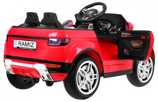 Vienvietis elektromobilis Rapid Racer, raudonas kaina ir informacija | Elektromobiliai vaikams | pigu.lt