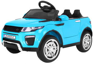 Vienvietis elektromobilis Rapid Racer, mėlynas kaina ir informacija | Elektromobiliai vaikams | pigu.lt