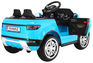 Vienvietis elektromobilis Rapid Racer, mėlynas kaina ir informacija | Elektromobiliai vaikams | pigu.lt