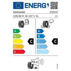 Visureigio padanga Continental CONTICROSSCONTACT LX-2 235/60VR18 kaina ir informacija | Vasarinės padangos | pigu.lt