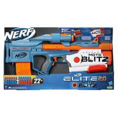 Пистолет Nerf Elite 2.0 Motoblitz цена и информация | Игрушки для мальчиков | pigu.lt