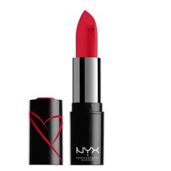 Drėkinantis lupdažis NYX Shout Loud red haute, 3,5 g kaina ir informacija | Lūpų dažai, blizgiai, balzamai, vazelinai | pigu.lt