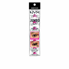 Priklijuojamų blakstienų klijai/akių apvadas NYX Jumbo black Eyeliner 2 in 1, 8 g kaina ir informacija | Priklijuojamos blakstienos, blakstienų rietikliai | pigu.lt