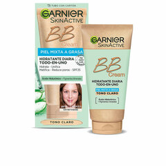 Увлажняющий крем с цветом Garnier Skinactive Bb Cream Light 50 ml Spf 25 цена и информация | Кремы для лица | pigu.lt