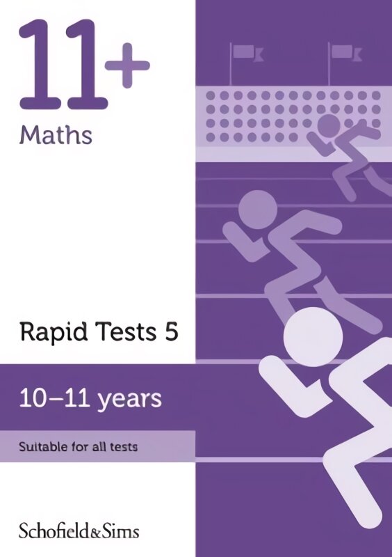 11plus Maths Rapid Tests Book 5: Year 6, Ages 10-11 kaina ir informacija | Pratybų sąsiuviniai | pigu.lt